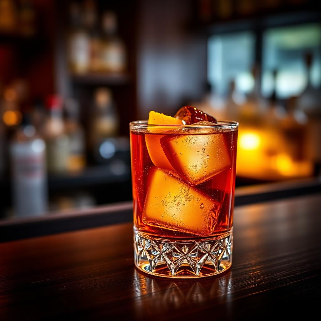 Old Fashioned afumat